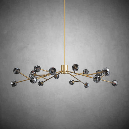 Boulo De Cristal Glass Round Chandelier