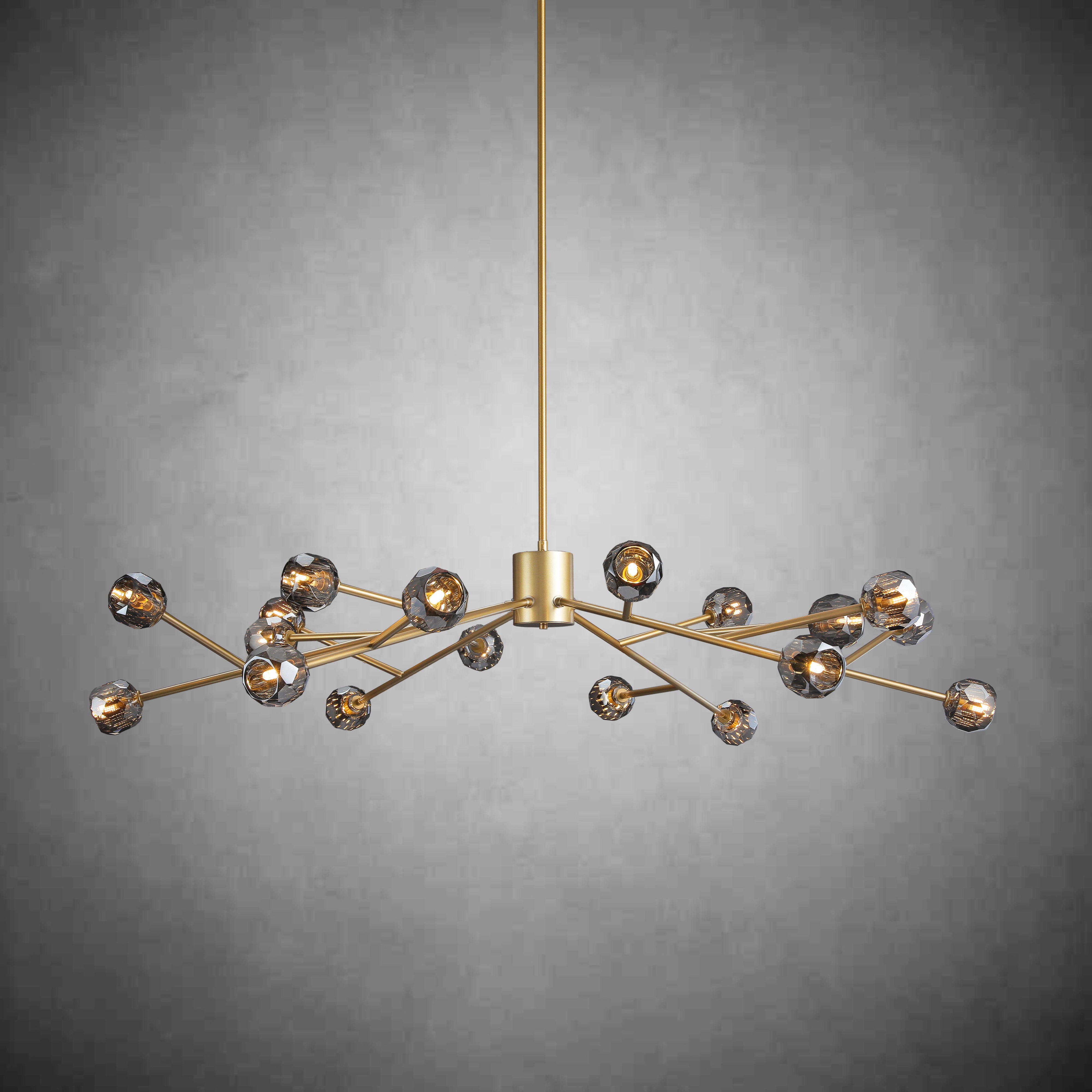 Boulo De Cristal Glass Round Chandelier