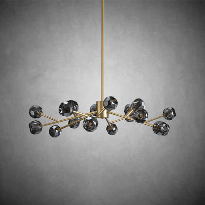 Boulo De Cristal Glass Round Chandelier