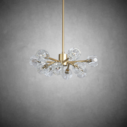 Boulo De Cristal Glass Round Chandelier