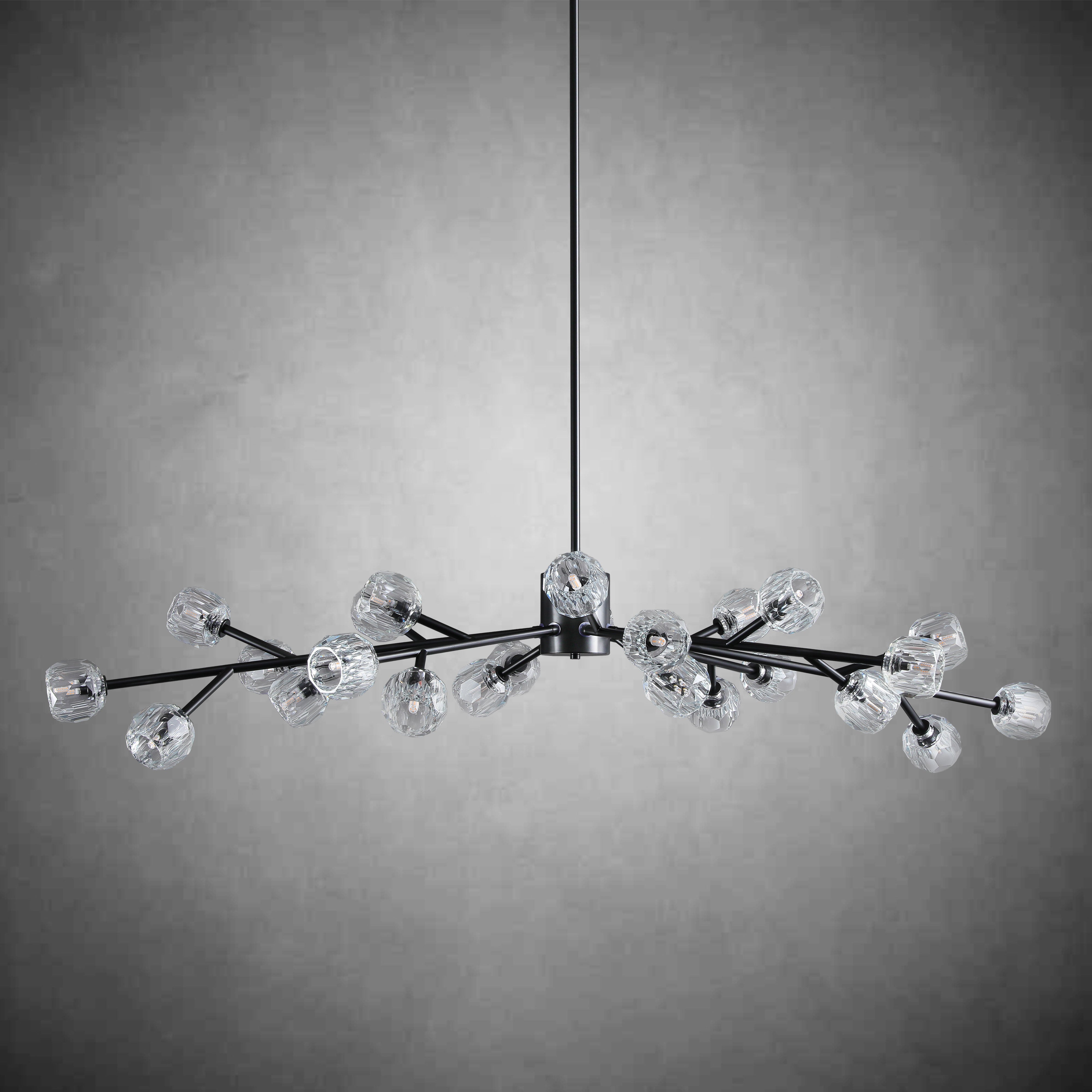 Boulo De Cristal Glass Round Chandelier