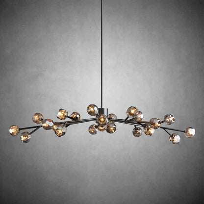 Boulo De Cristal Glass Round Chandelier