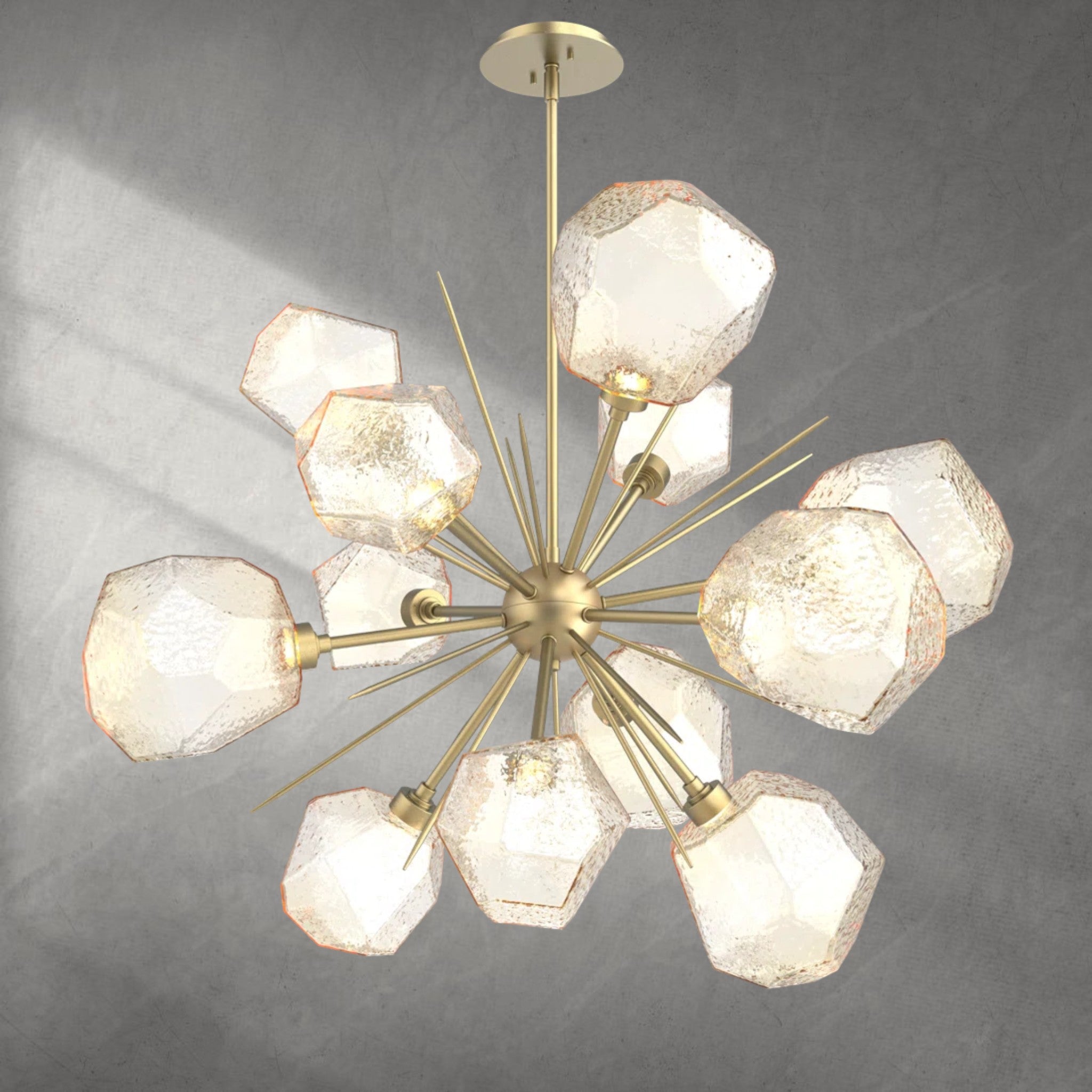Gem Starburst Chandelier