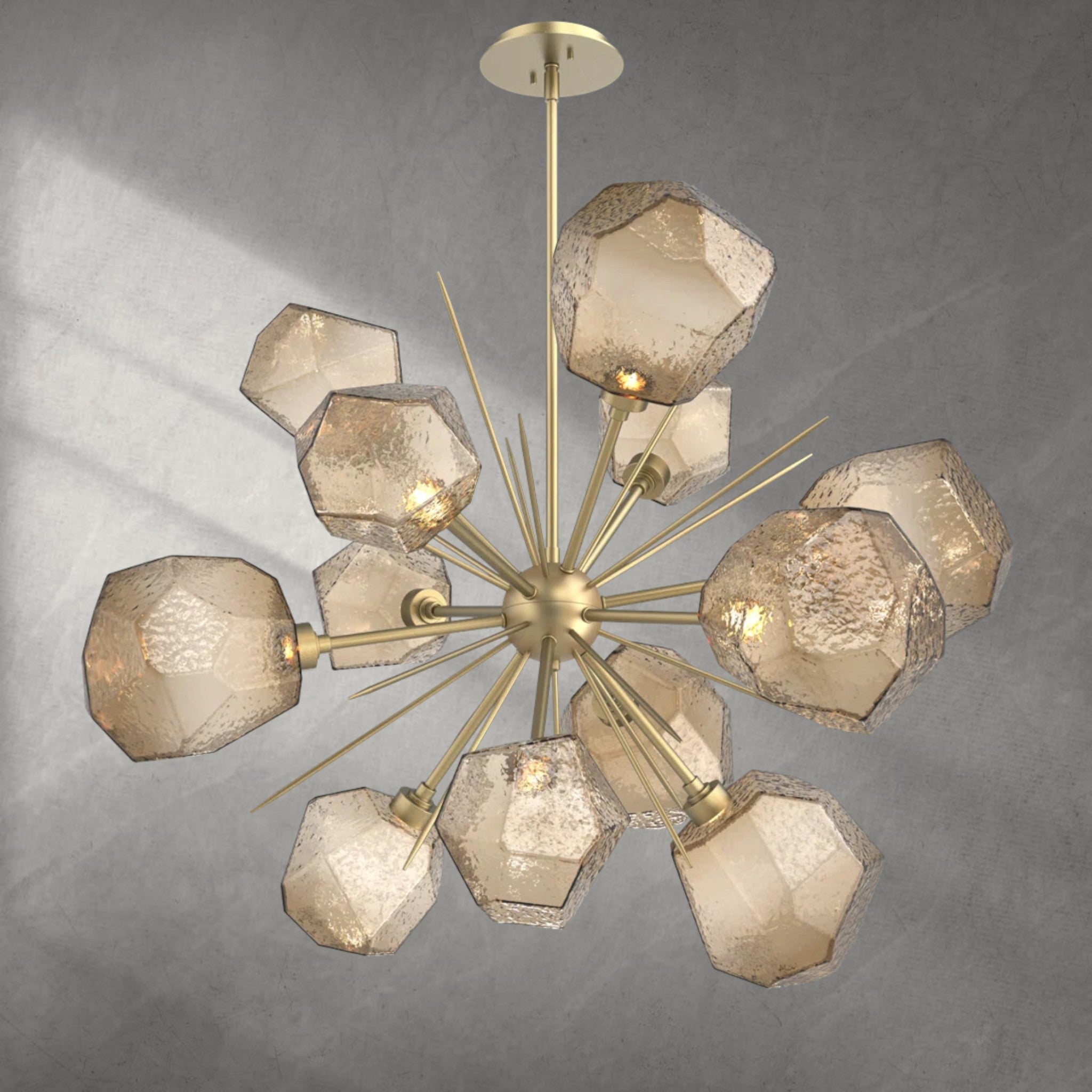 Gem Starburst Chandelier