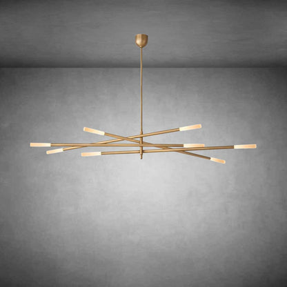 Daisy 8-Light Mobile Rod Chandelier