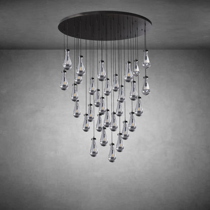 Raindrop  Round Chandelier