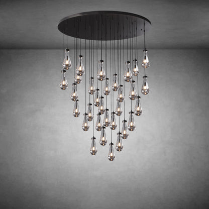 Raindrop  Round Chandelier