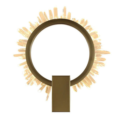 Rose Rock Crystal Ring-wall-sconce-modern-wall-fixture