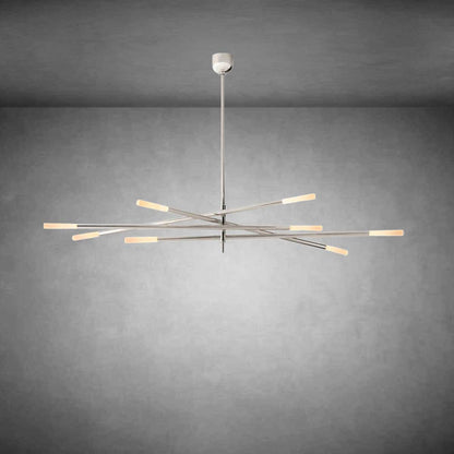 Daisy 8-Light Mobile Rod Chandelier