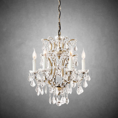 Evan Crystal Round Chandelier