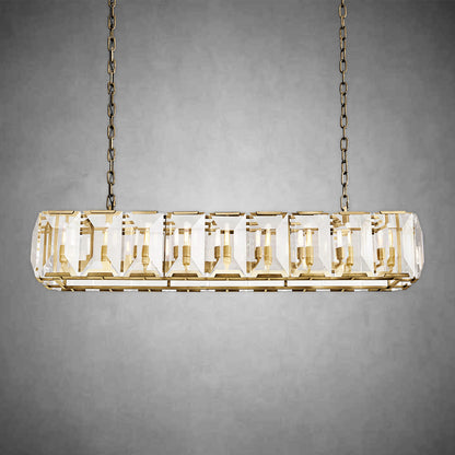 Harley Crystal Rectangular Chandelier