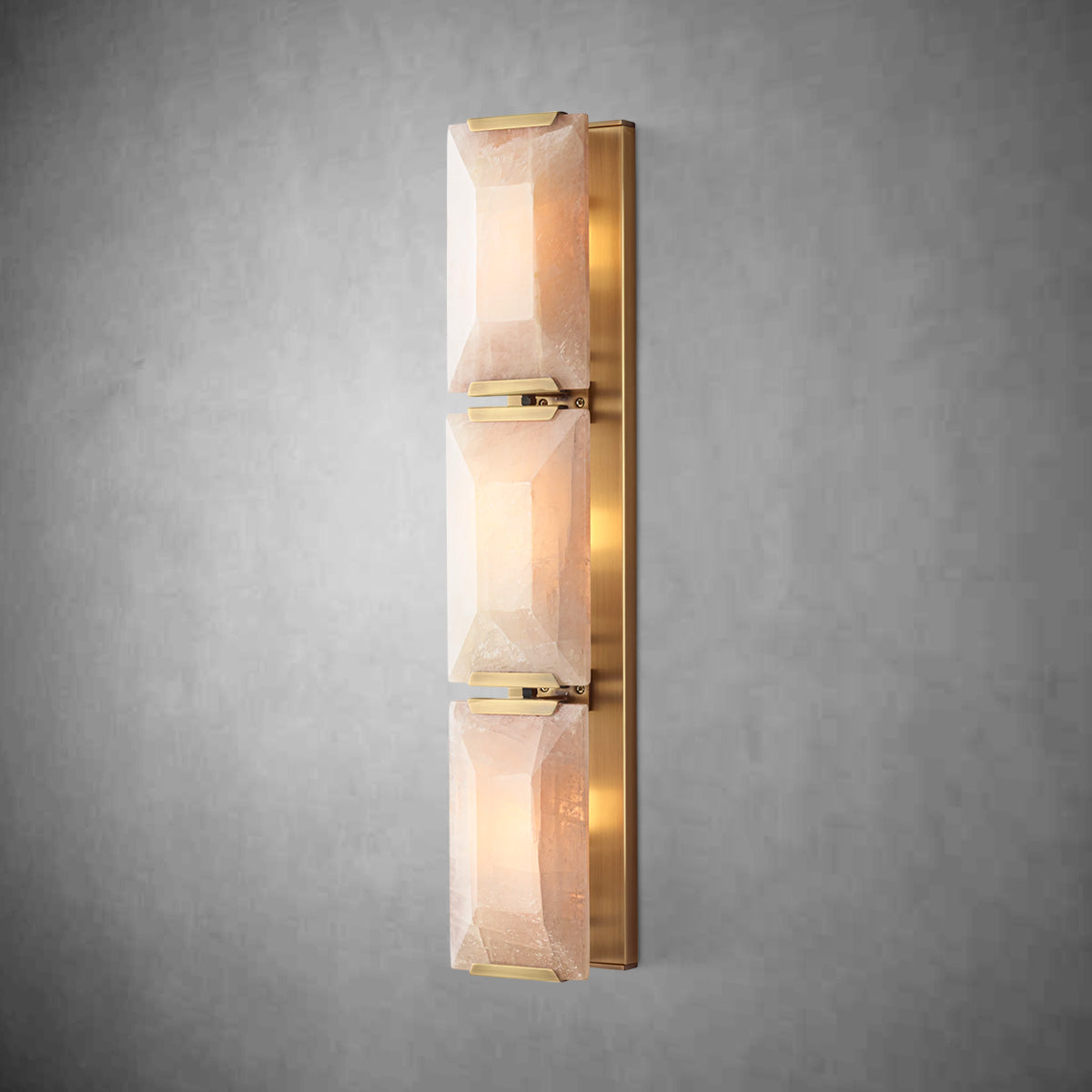 Harley Calcite Triple Sconce