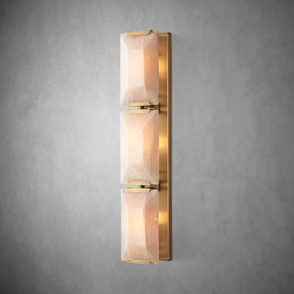 Harley Calcite Triple Sconce