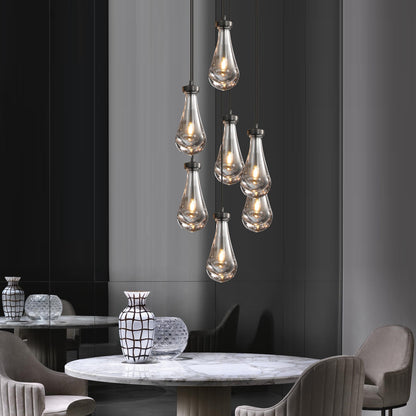 Raindrop  Round Chandelier