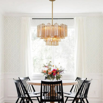 Addis Round Chandelier 18" 20" 22" 27" 32''D