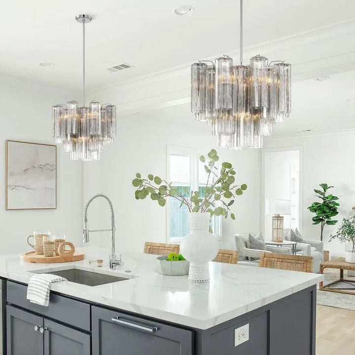 Addis Round Chandelier 18" 20" 22" 27" 32''D