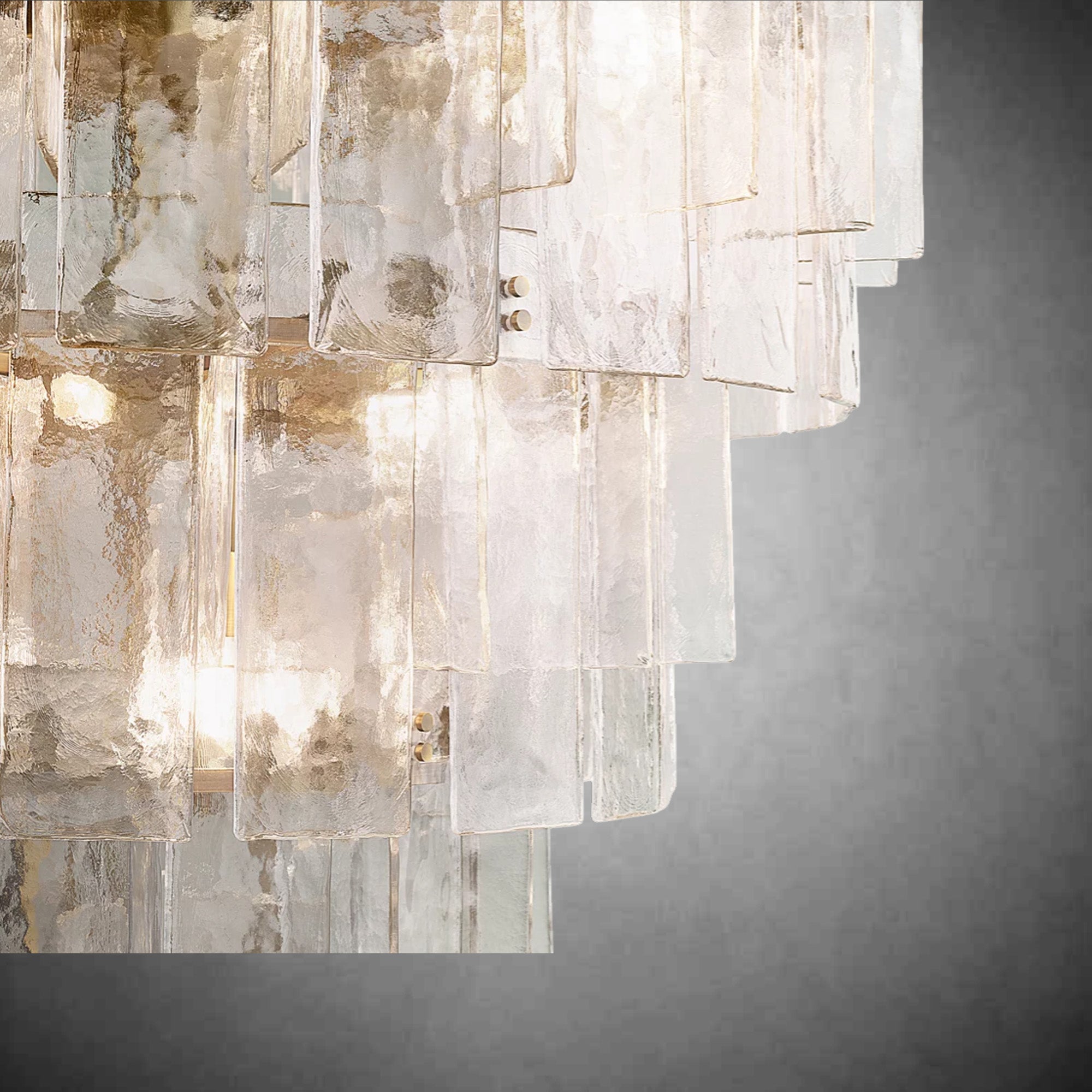 Latice Tiered Round Chandelier