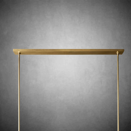 Joshua Fabric Shade Linear Chandelier