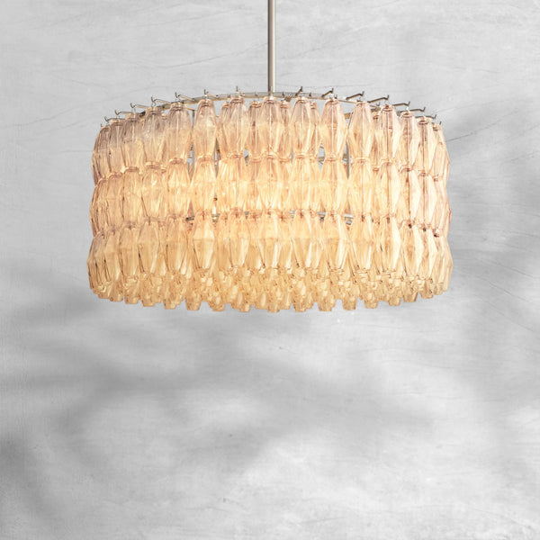 Chiaravalle Clear Glass Round Chandelier 37"47"62"