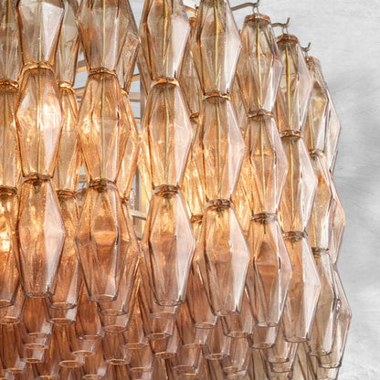 Chiaravalle Glass Round Chandelier 37"47‘’62‘’