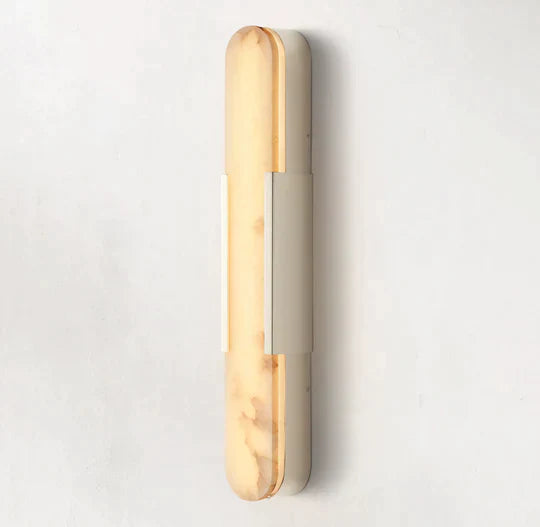 Koltin Melange Elongated Alabaster Wall Sconce