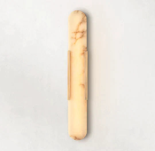 Koltin Melange Elongated Alabaster Wall Sconce