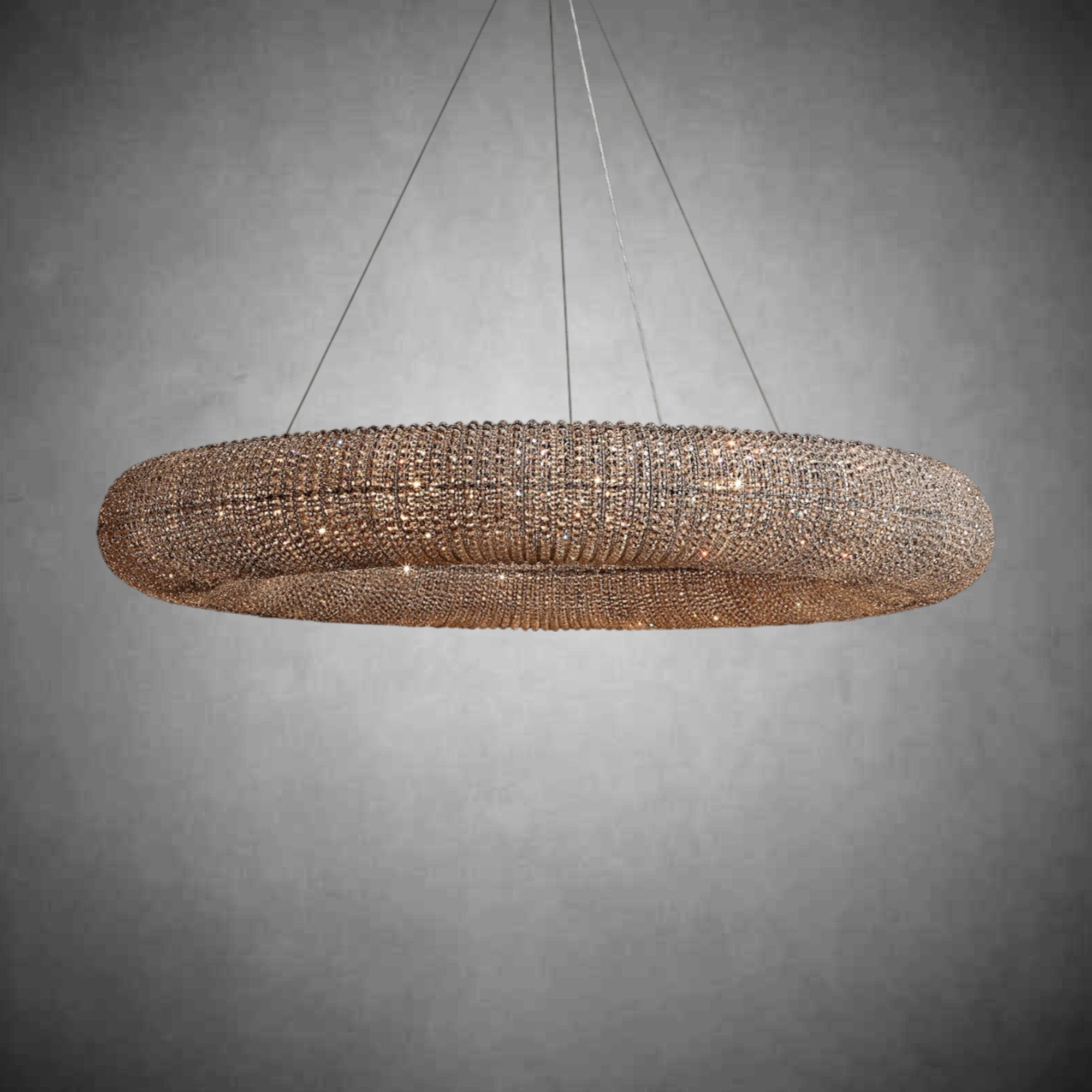 Patrick Clear Round Chandelier