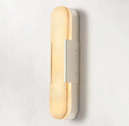 Koltin Melange Elongated Alabaster Wall Sconce