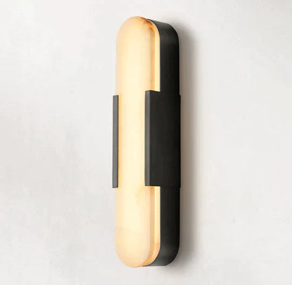 Koltin Melange Elongated Alabaster Wall Sconce