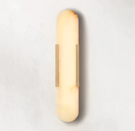 Koltin Melange Elongated Alabaster Wall Sconce