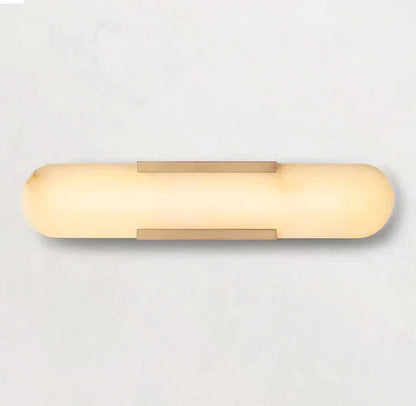 Koltin Melange Elongated Alabaster Wall Sconce