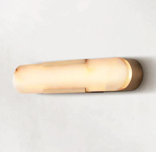 Koltin Melange Elongated Alabaster Wall Sconce