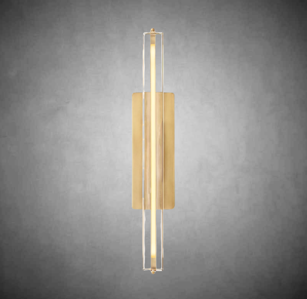 Audubom Crystal Single Sconce