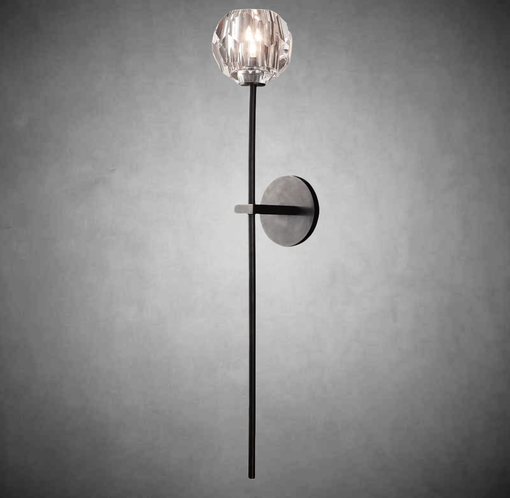 Boulo de Cristal Glass Grand Sconce