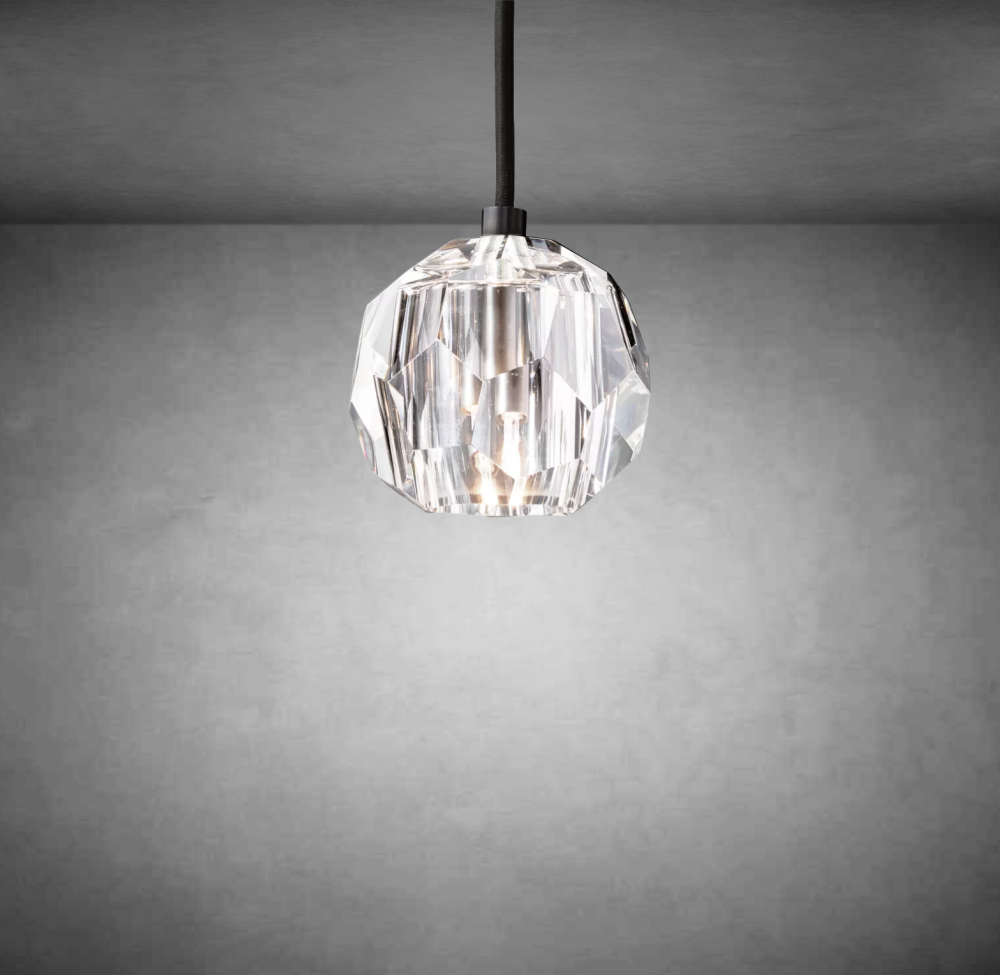 Boulo De Cristal Glass Cord Pendant