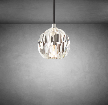 Boulo De Cristal Glass Cord Pendant