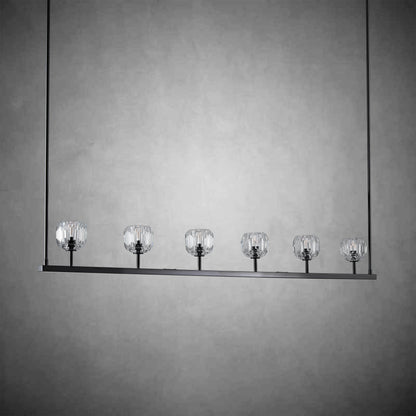 Boulo De Glass Linear Chandelier